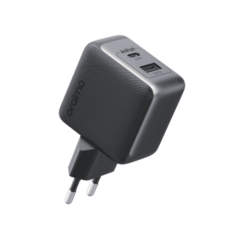 Oraimo Charger 33W GaN With Cable Type-C OCW-7331E+C54 – Black