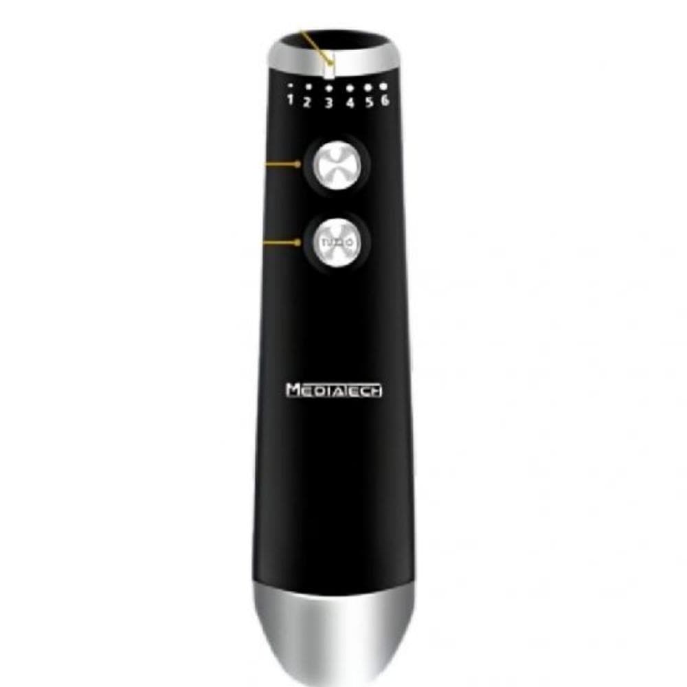 Media Tech MT-HB300 Hand Blender, Stainless Steel, 6 Speeds - Black