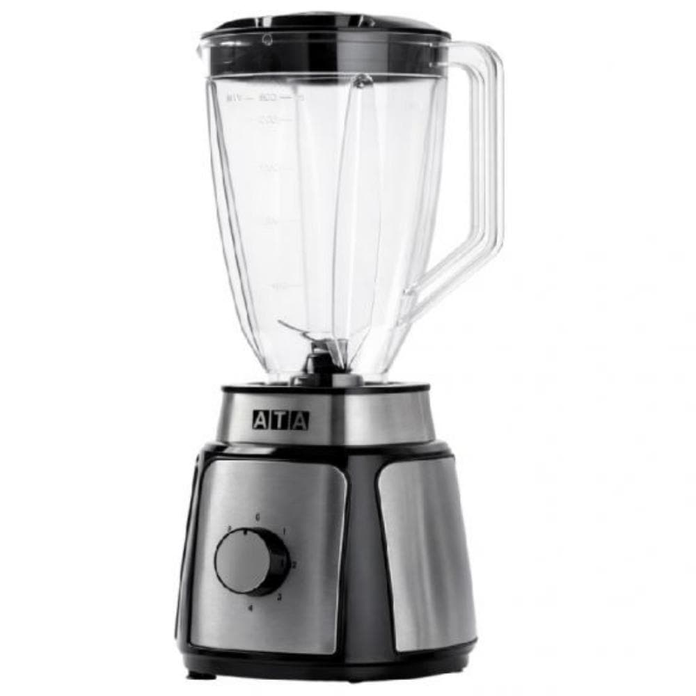 ATA Electric Blender 1.8L, 1000 watt, 4 Speeds - Black