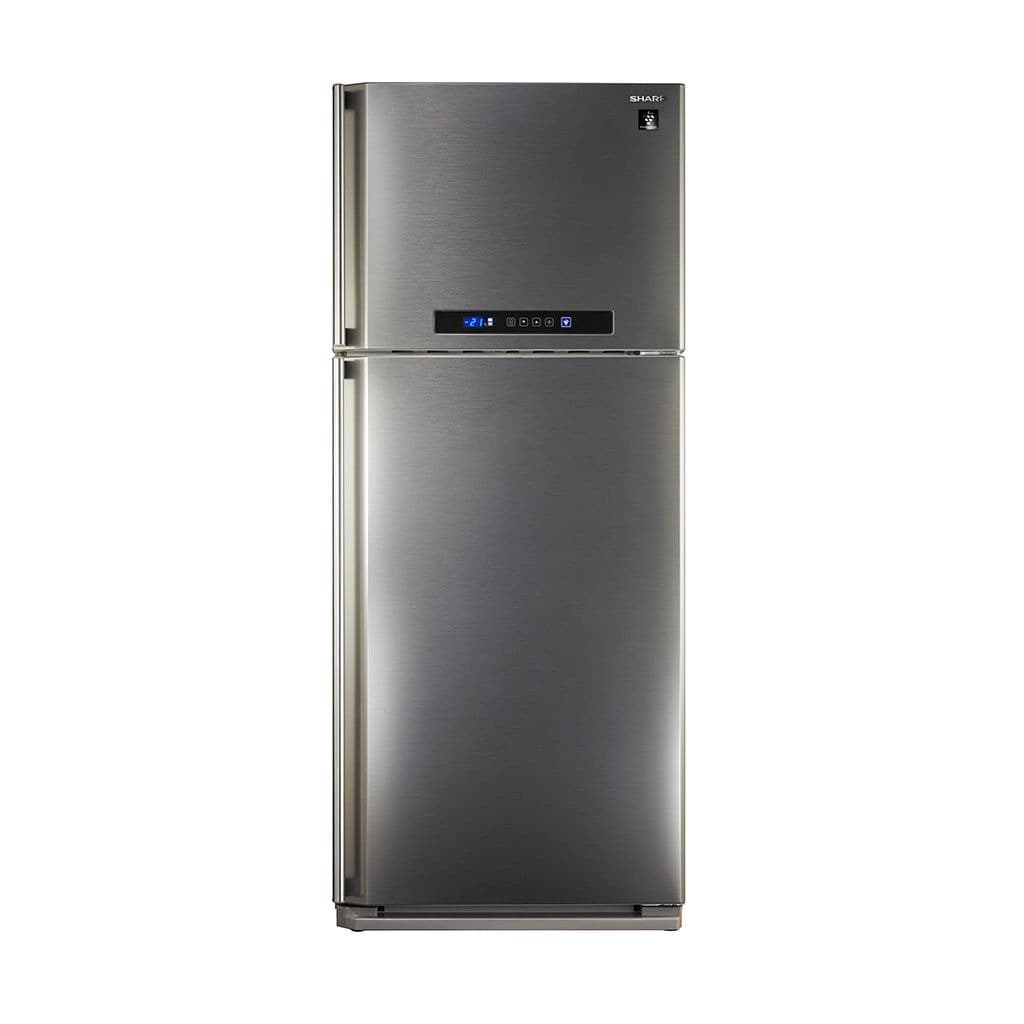 Sharp | Digital No Frost Refrigerator, 385 Liter - Silver, SJ-PC48A(ST)