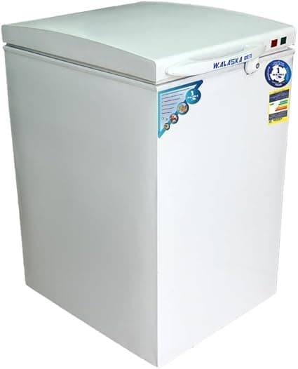 W.Alaska CH140 De-Frost Chest Freezer, 135 Liter - White