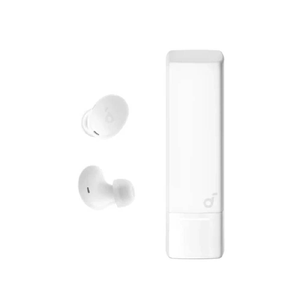 سماعات أنكر ساوندكور A30i، صغيرة الحجم، خفيفة الوزن ومريحة - أبيض