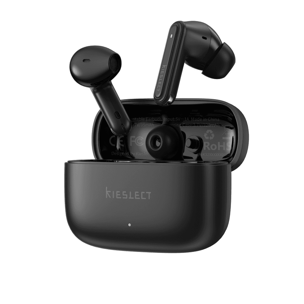 Kieslect Adjustable-Earbuds - Black