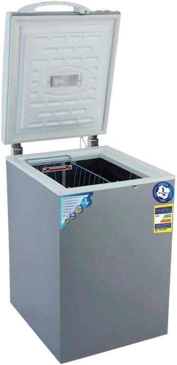 W.Alaska CH140 Chest Deep Freezer 135 Liter- silver