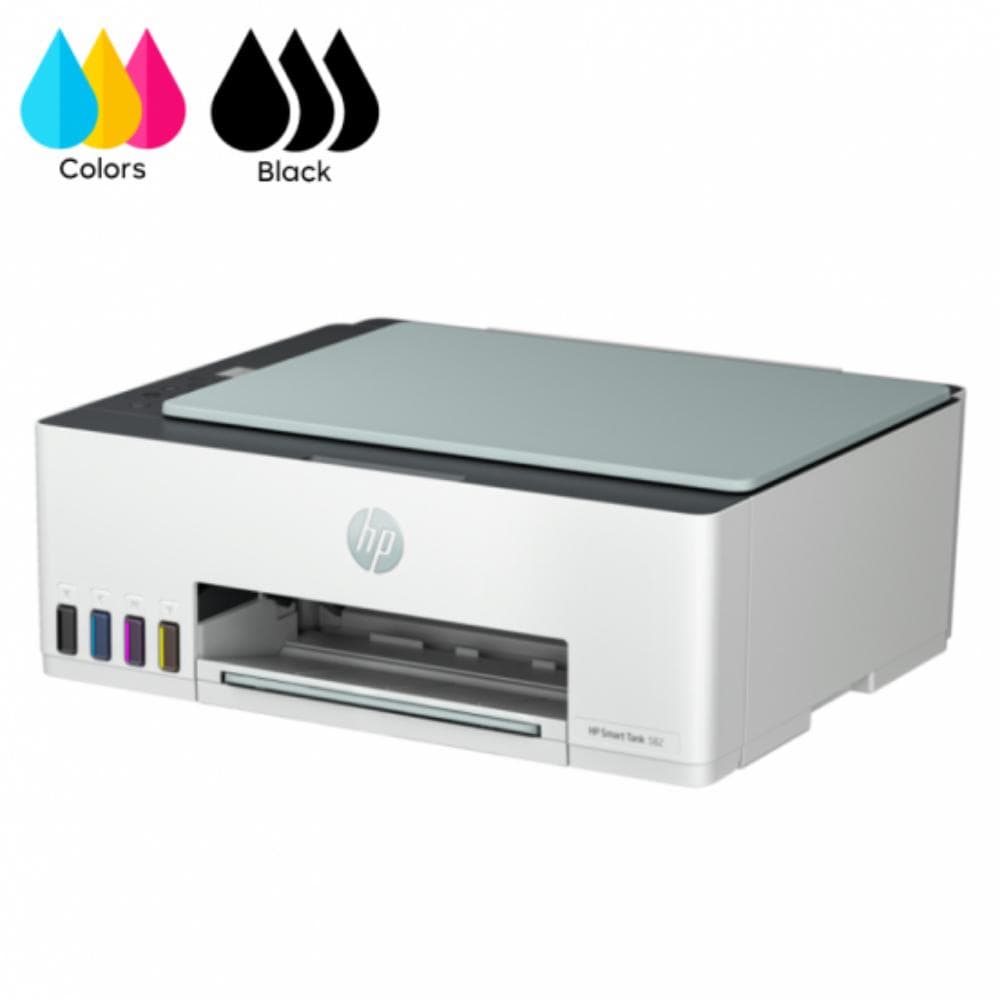 HP Smart Tank 582 All-in-One Printer, 4A8D6A - White