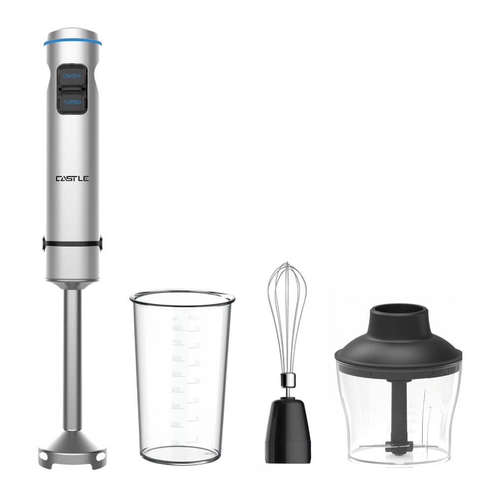 هاند بلندر كاسيل، 4×1، 1200 وات، HBC1240 - فضي