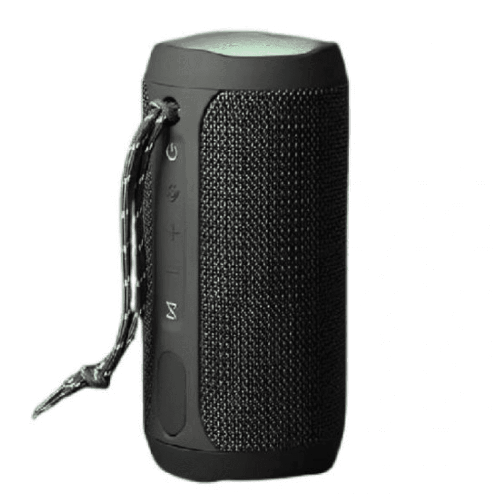 Cellularline Glow Wireless Speaker Waterproof RGB Lights Immersive Sound - Black