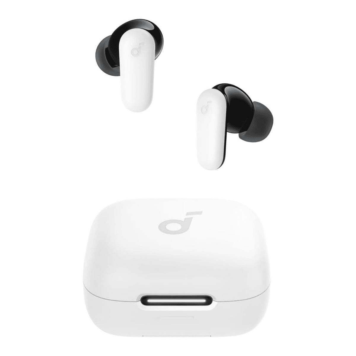 سماعة اذن ايربودز انكر Soundcore P30i، خاصية الغاء الضوضاء، تصل الى 45 ساعة، ابيض - A3959Z21