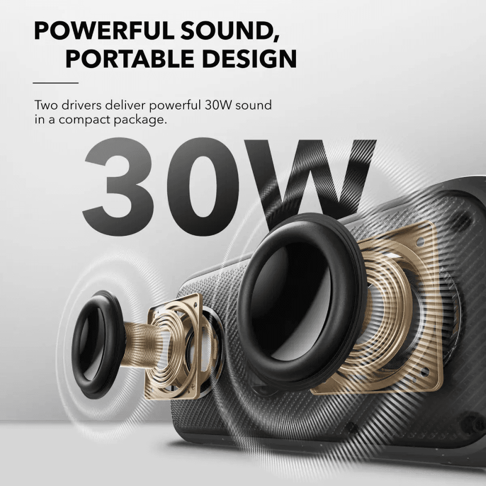 Anker Soundcore Motion 300 Portable Bluetooth Speaker A3135011 - Black 