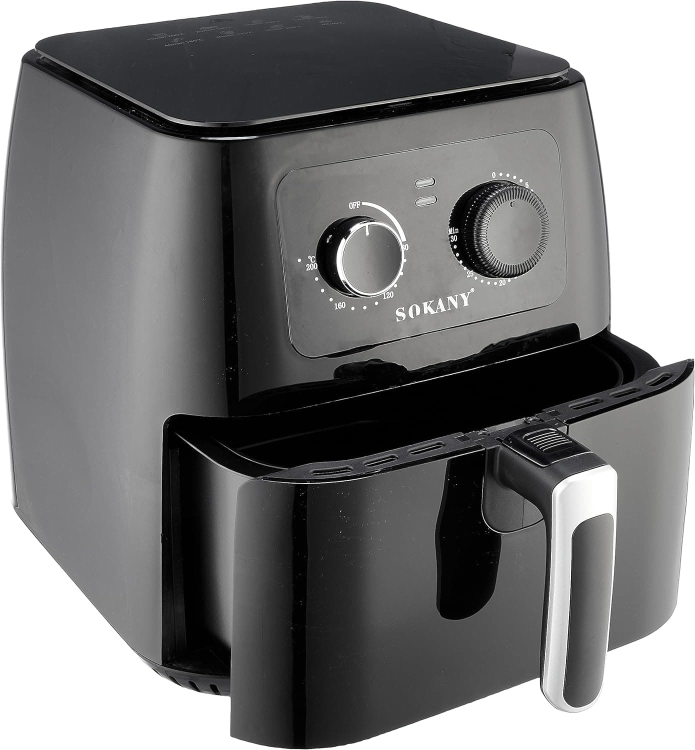 Sokany 8.5L 1700W Digital Air Fryer in Black, Model AF-005