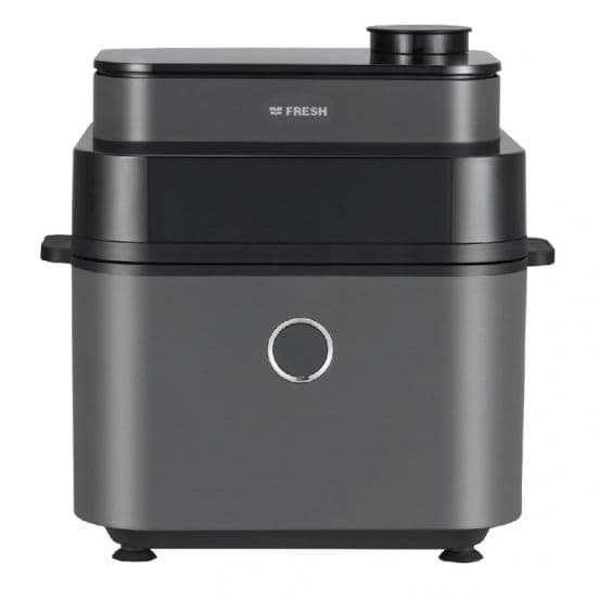 فريش اير فراير، 1500 واط، 7 لتر، رقمية، وظيفة الطهي بالبخار، FAF-D1500GM - أسود