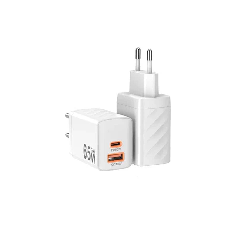 Nine Nexus Power GAN Fast Charger 65W - White