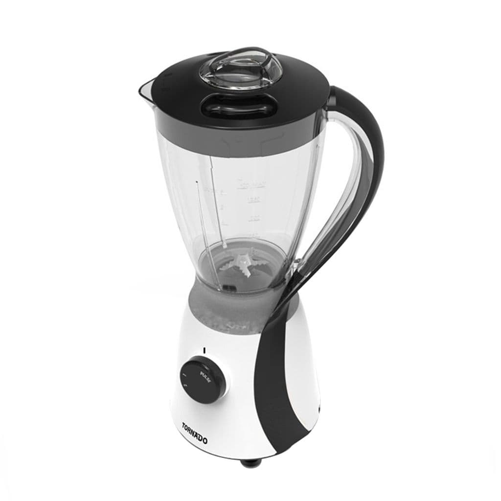 Tornado Blender, 600 Watt, 2 Mills, TB600/2 - Black White