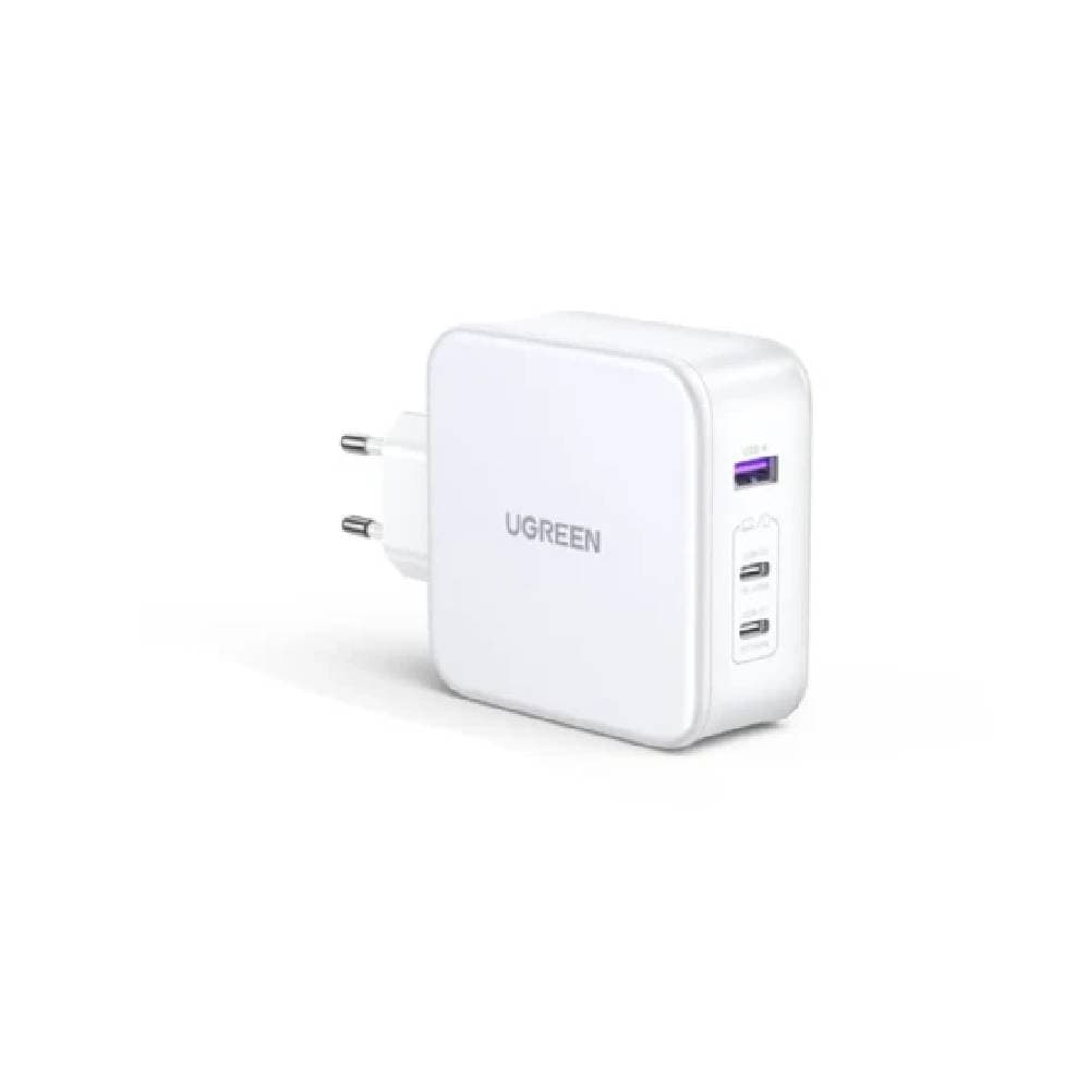 Ugreen Nexode 3-Port PD Gan Fast Charger, 140w, CD289 - White
