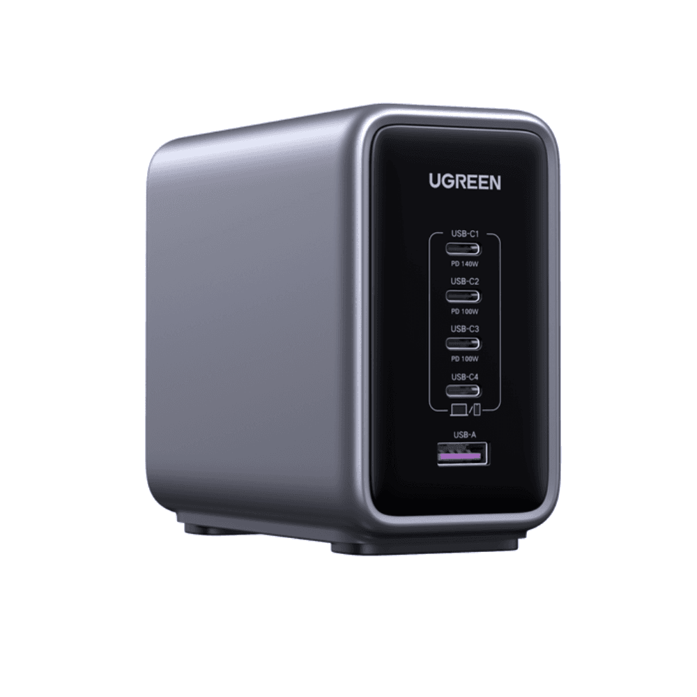 Ugreen Nexode 5-Port Gan Desktop Fast Charger 300W, CD333 - Black