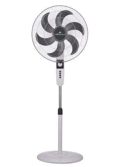 product-Armadillo Stand Fan 18 70 Watt - White  Black  ARM-SDA-SFN-WH-BK-00