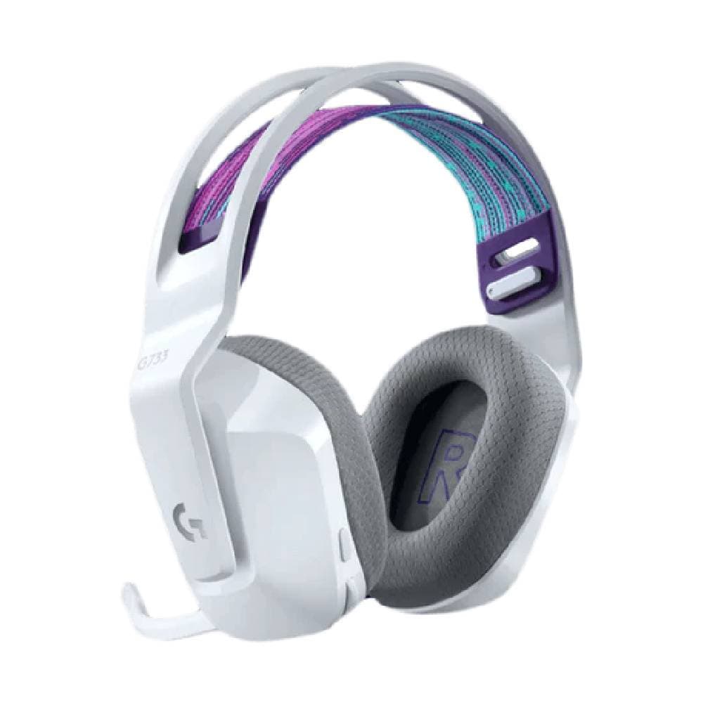 Logitech G733 LIGHTSPEED Wireless RGB Gaming Headset - White