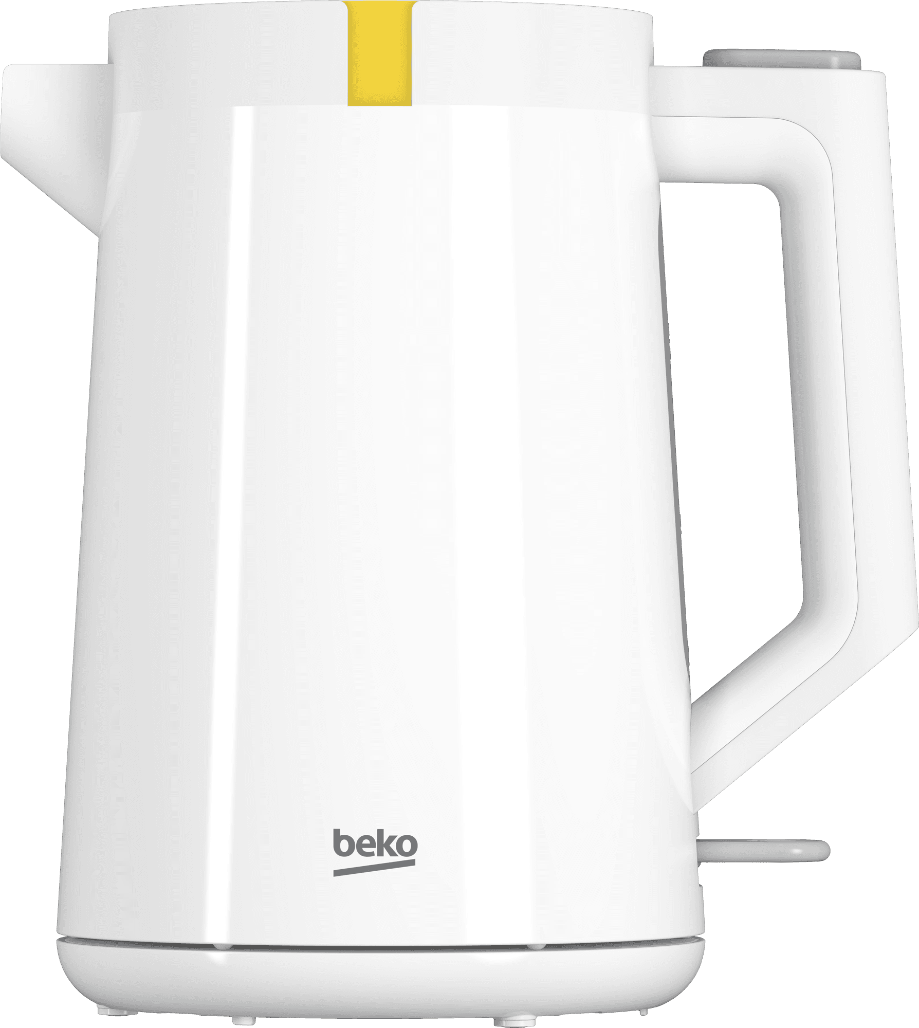 Beko WKM 4215 W Electric Kettle, 2200 Watt, 1.7 Liter - White