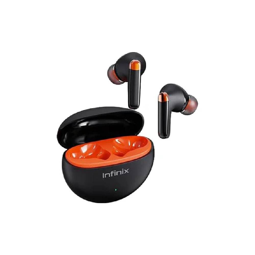 Infinix NEO In-Ear Earbuds With 4 Mics, Noise Cancellation, Up to 30 Hours, Black - XE26


