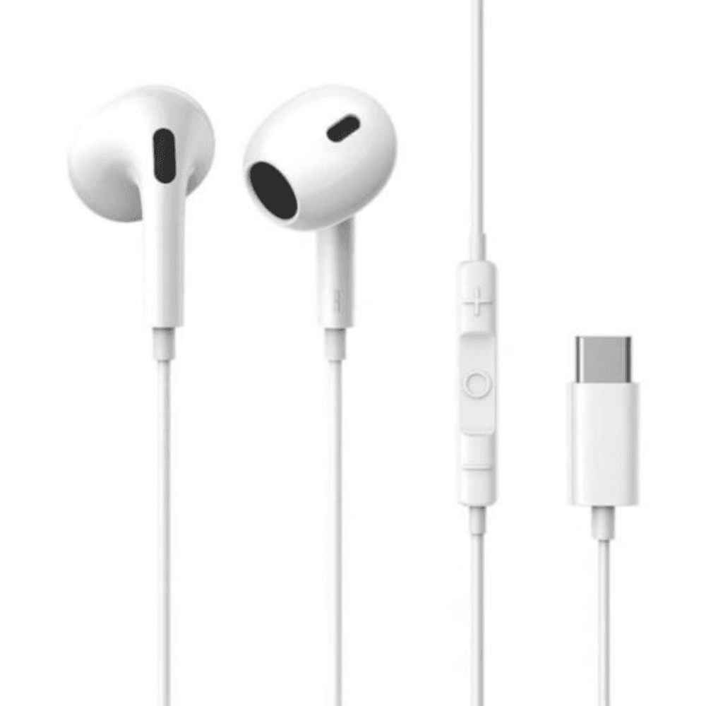 Baseus Wired Earphone Type-C CZ17 – White