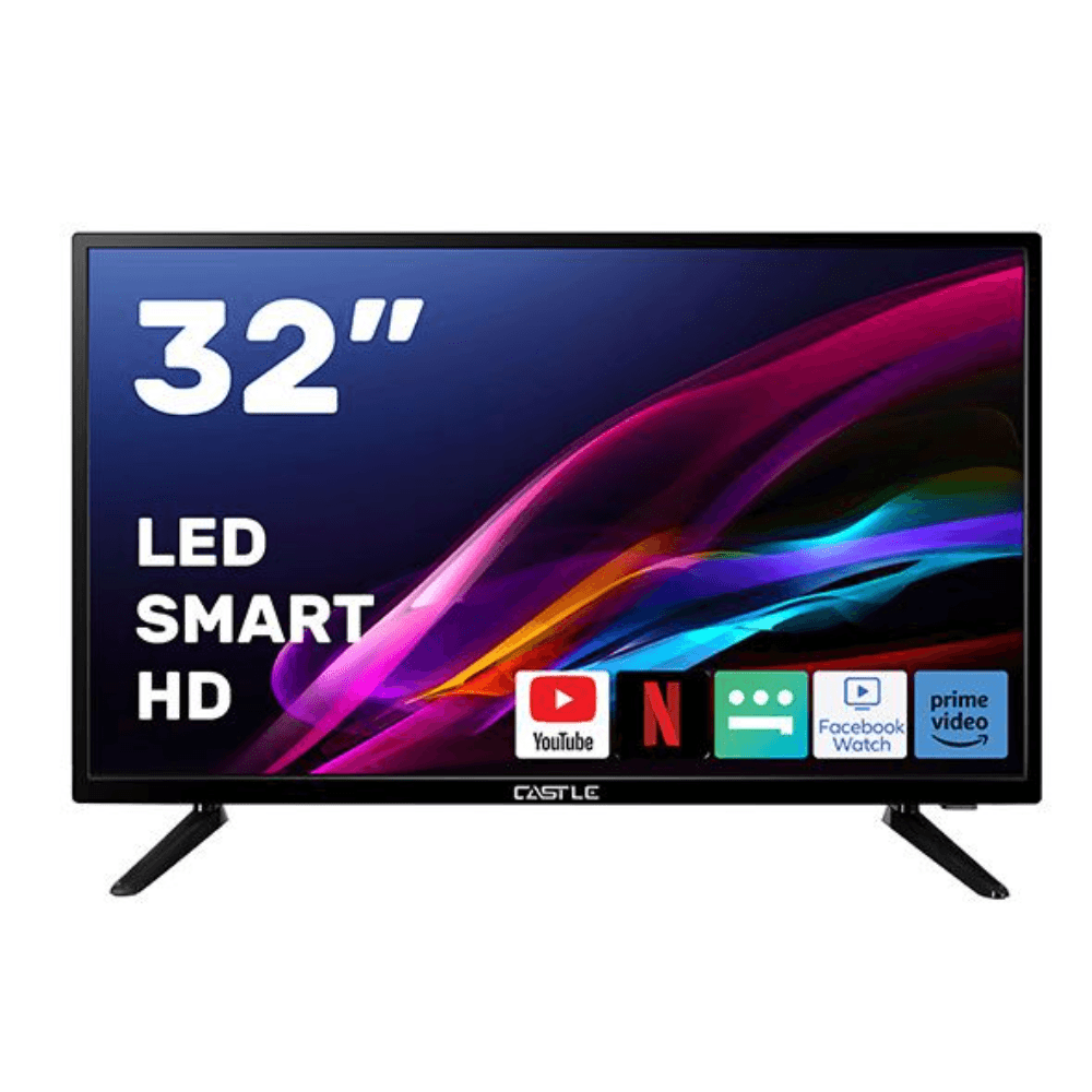 Castle Tv, 32 Inch, Smart, CT2132S, LED, HD - Black