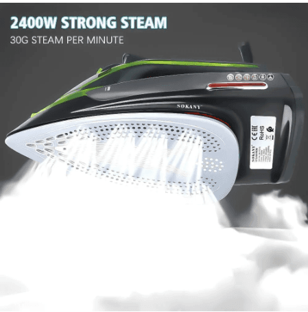 Sokany Handheld Garment Steamer, 1700W, 360ml - Black