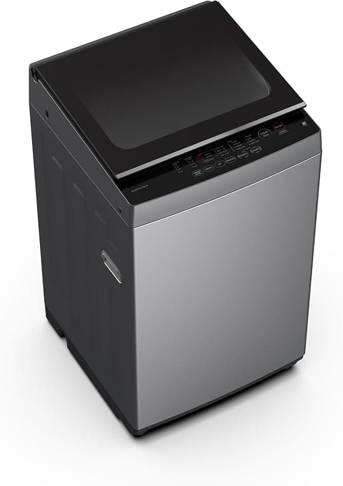 Toshiba Washing Machine, Top Load, 8 kg, AW-M801APEG(SG) - Silver