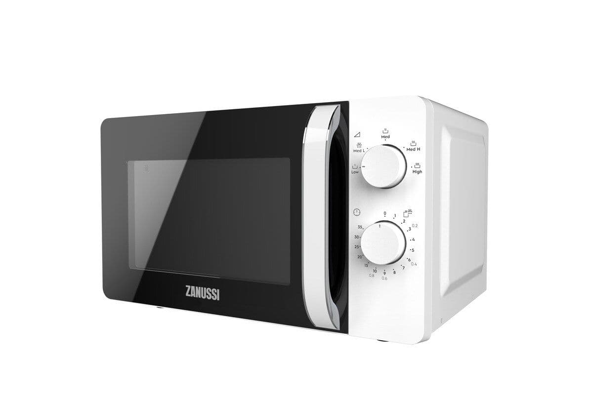 Zanussi Microwave, 20 Litres, 800 Watt, ZMM20K18GW - White