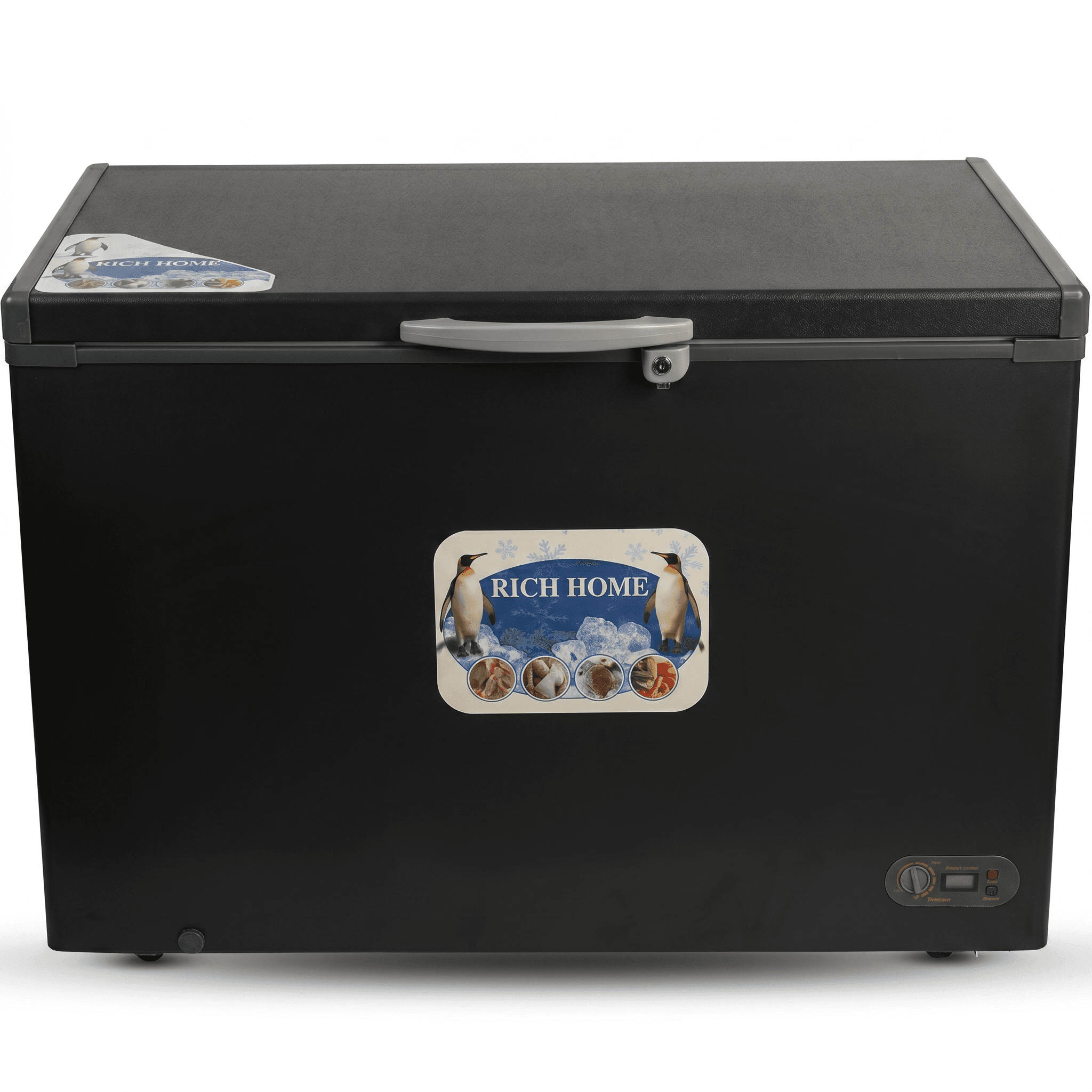 Rich Home | Chest Freezer, De Frost - Silver, RH-CFD 440ss