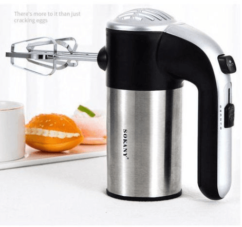 Sokany Egg Beater, 800W - White