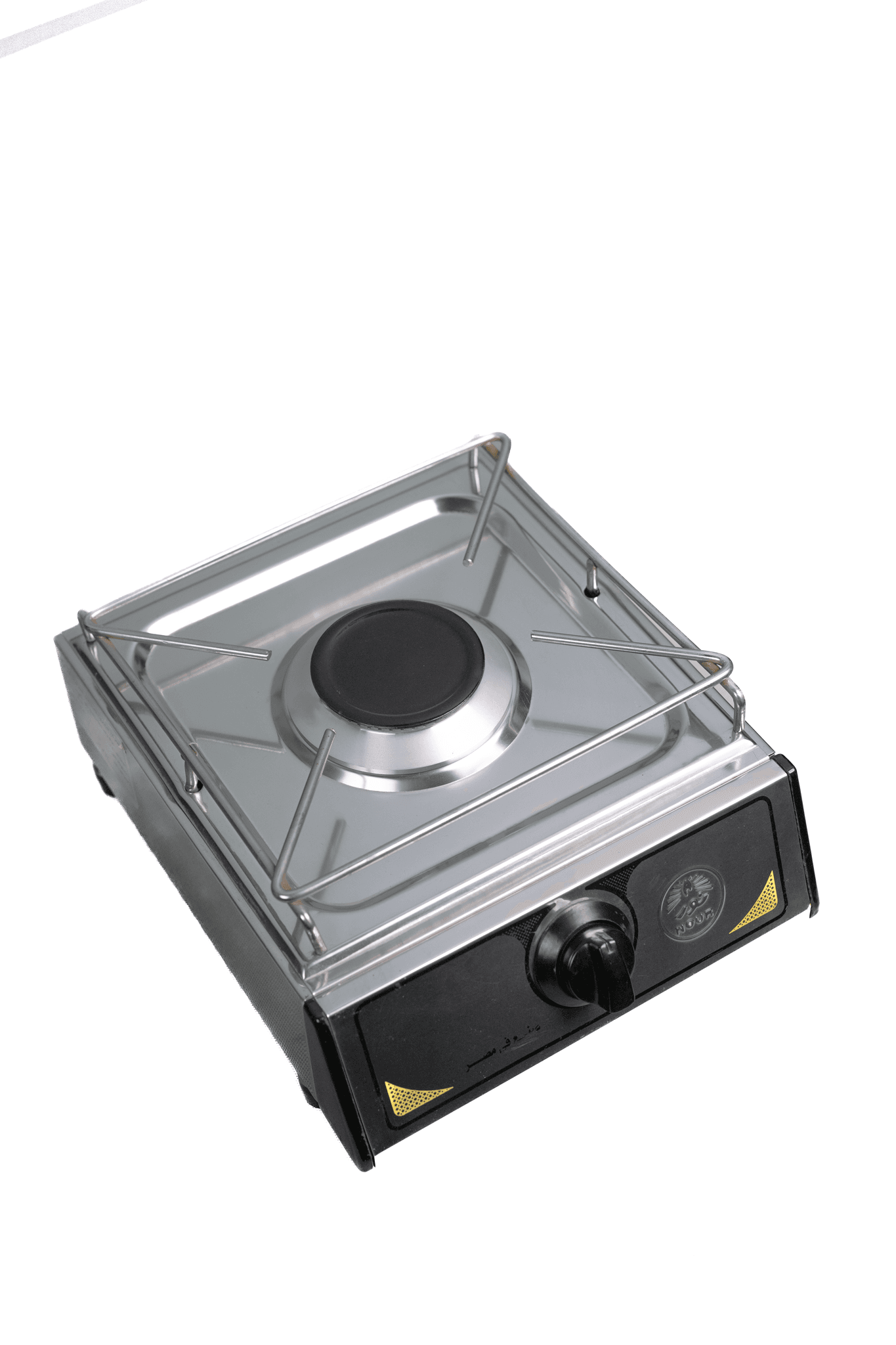 Nour Cooker, Stainless Steel, 1 Burner, 35x35 - Silver