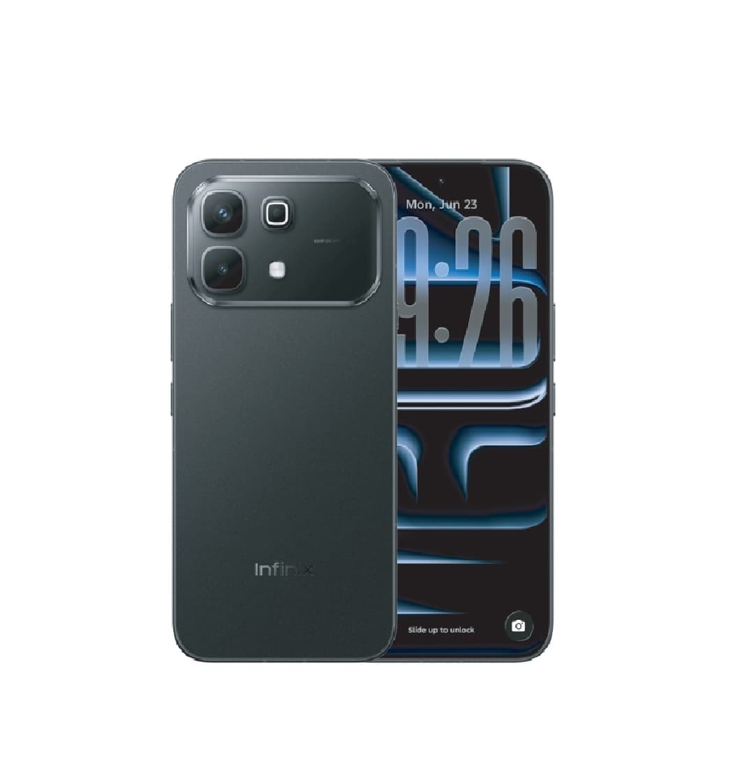 Infinix Note 60, 256GB, 8+8GB Ram, 5G, Dual Sim, Midnight Black, X6879, 2-Year Warranty + Smart Watch XW3P