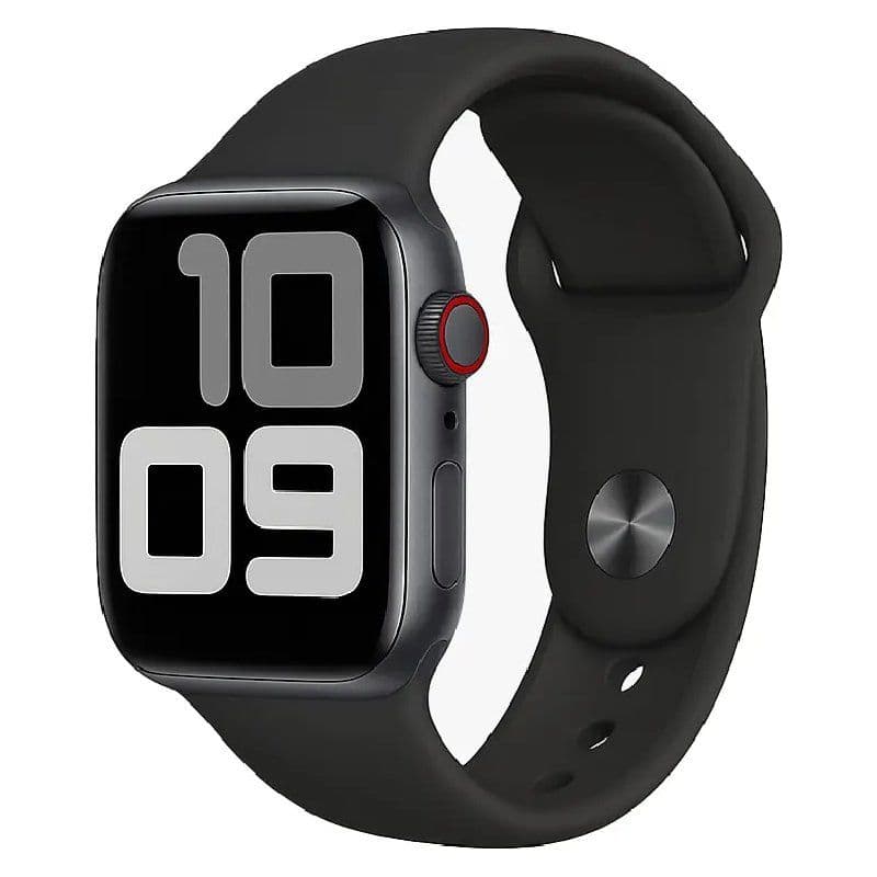 USAMS Smart Watch for Unisex, 2.01 inch, Black - ZB325