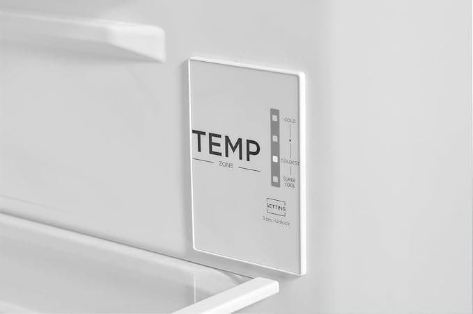 Midea No Frost Refrigerator, 338 Liters, Stainless Steel - MDRT489MTN46