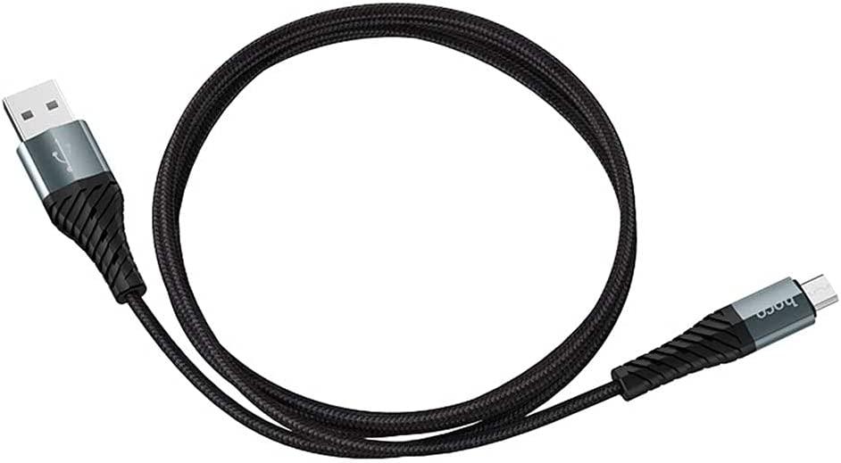 Hoco USB to Micro USB Charging Cable - Black