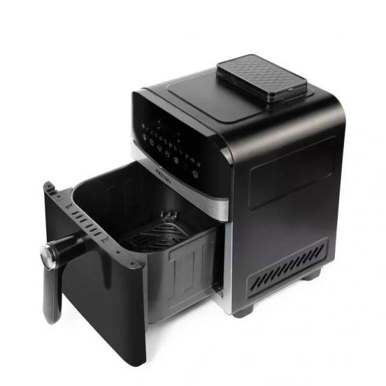 Media Tech Air Fryer, Digital, 6 Liters, 2000 Watts, 2 Heaters - Black, MT-AF50D