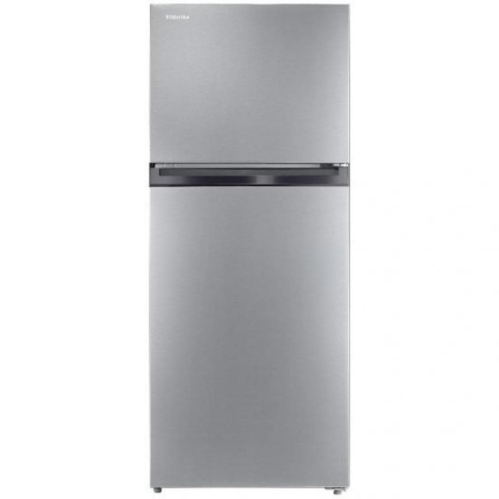 ثلاجة توشيبا، سعة 411 لترًا، فلتر بيولوجي نقي، أنفرتر، تبريد بتدفق الهواء، GR-RT559WE-DMN(49) - رمادي