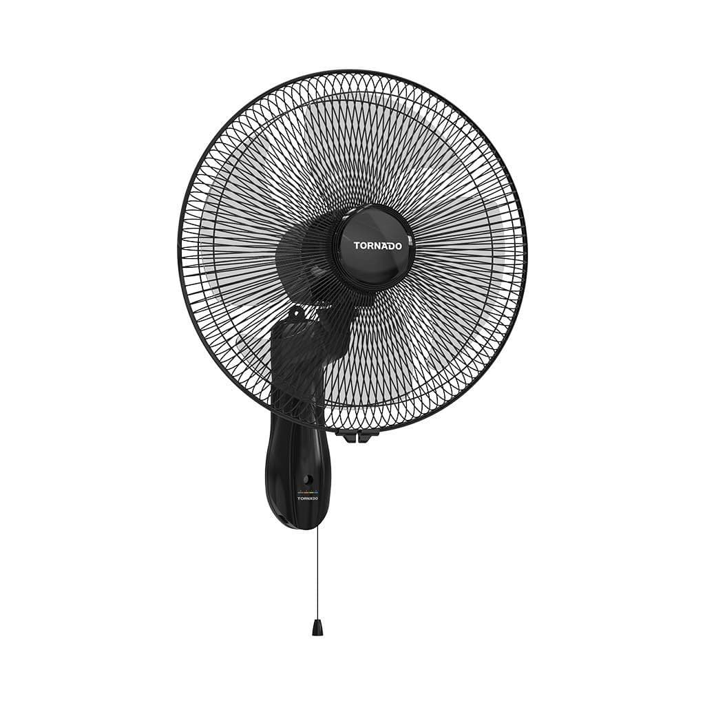 Tornado Wall Fan, 16 Inch, 4 Blades, TWF16 - Black