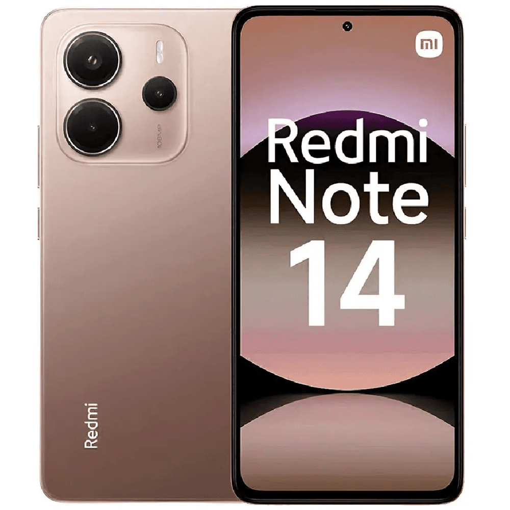 Xiaomi Redmi Note 14 Dual SIM, 128GB, 8GB RAM, 4G LTE - Sand Gold