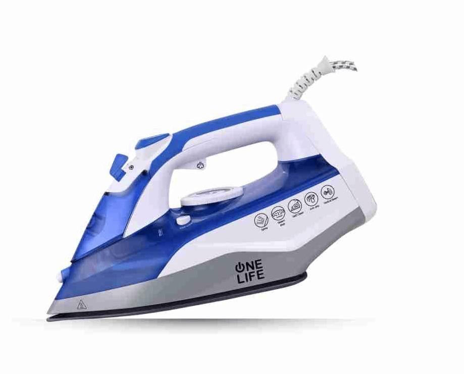 product-One Life Steam Iron, 2200 Watt, Multi Color - ST220BW