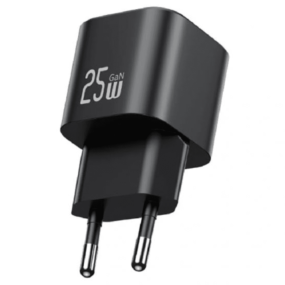 Usams Type-C PD Wall Charger, 25 Watt, CC289 - Black