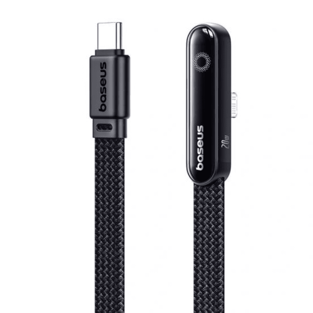 Baseus MVP 3 Fast Charging Cable USB-C To Lightning, 20W, 2M - Black