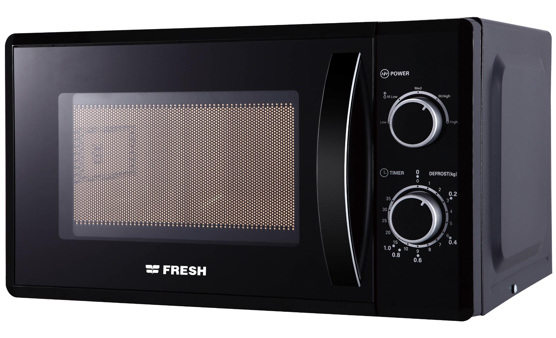 product-Fresh Microwave, 20 Liters, Black - FMW20MC