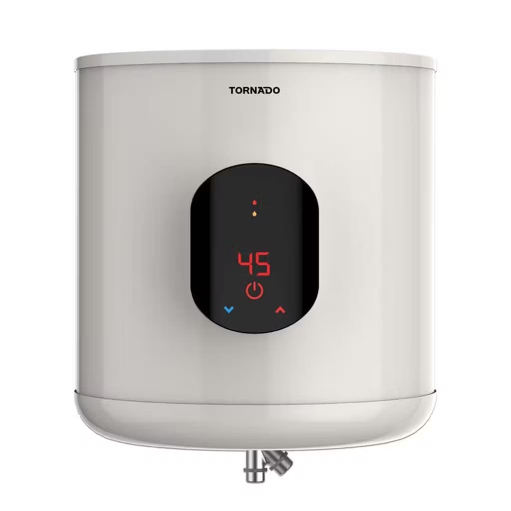 سخان مياه تورنيدو، ديجيتال، كهرباء، سعة 35 لتر - اوف وايت، EWH-S35CSE-F
