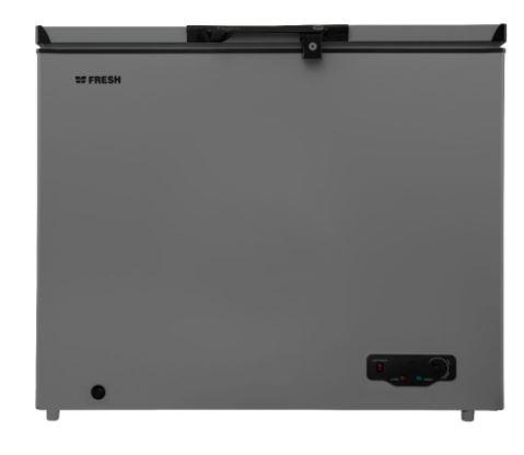 product-Fresh | Chest Freezer, 165 Liters, Fast Freezing - Grey, FDF - 220