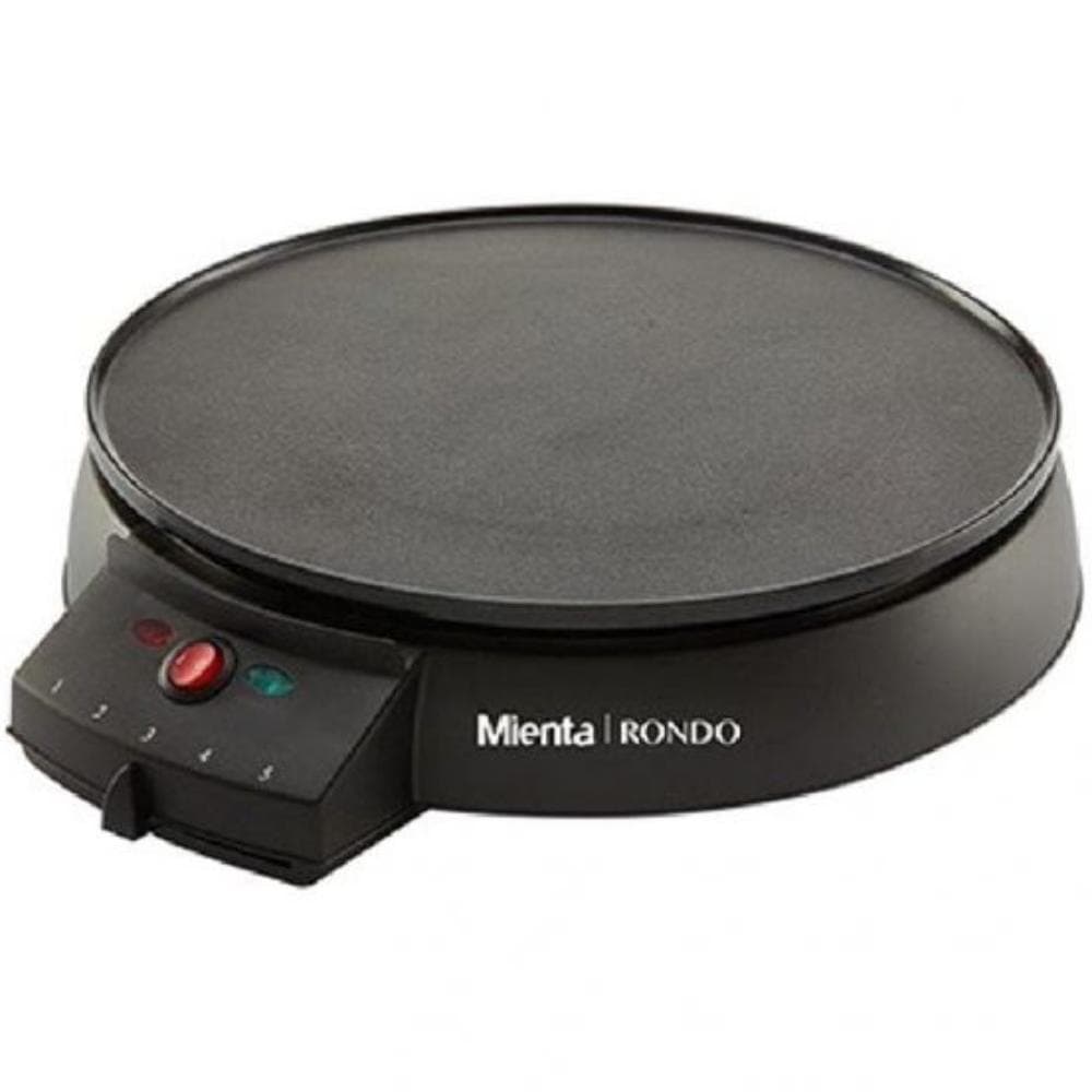 Mienta Rondo Crepe Maker, 1000W, CM46109A - Black
