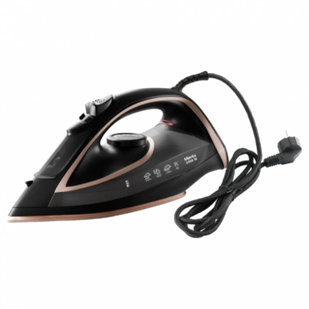 Mienta Steam Iron, 2400W, Ceramic Soleplate, SI181640A - Black