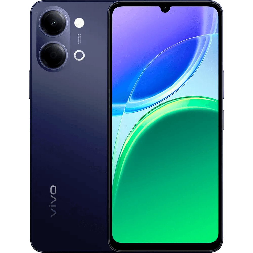 Vivo Y05 Dual SIM, 64GB, 4GB RAM, 4G LTE - Black