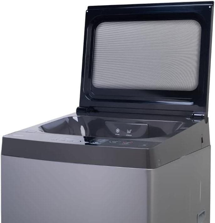 Toshiba Top Load Washing Machine, 8 KG, Silver- AW-J800AUPEG
