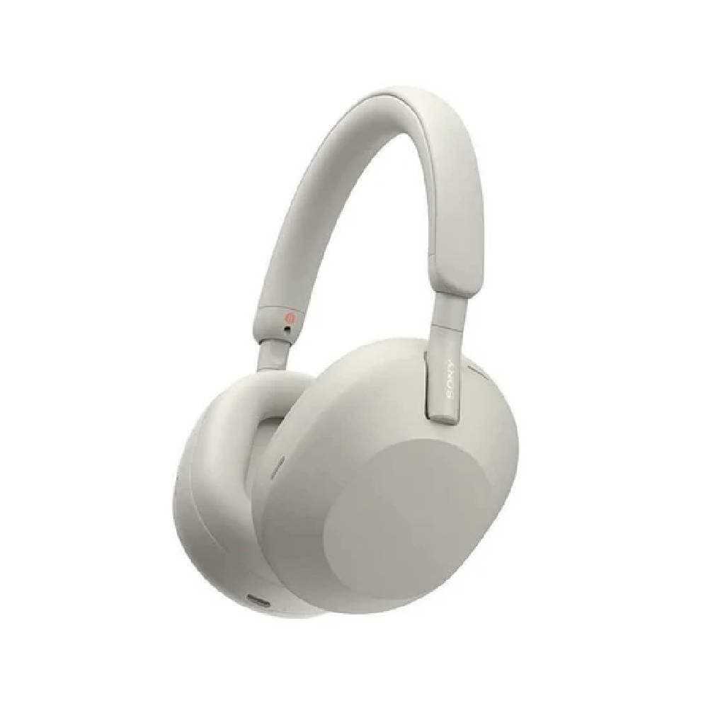 سماعات سوني WH-1000XM5 اللاسلكية بخاصية إلغاء الضوضاء - فضي